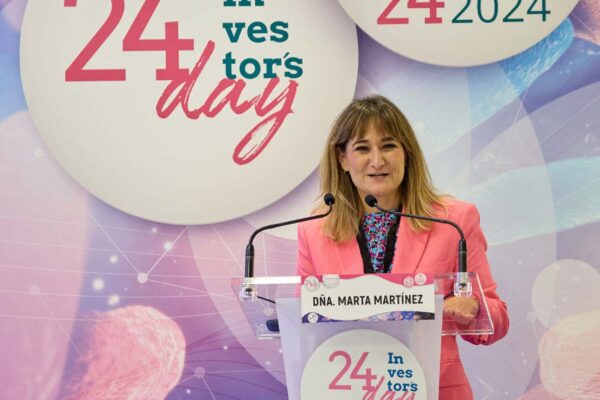 Marta Martínez en Mikrobiomik Investor's day Marta Martínez en Mikrobiomik Investor's day